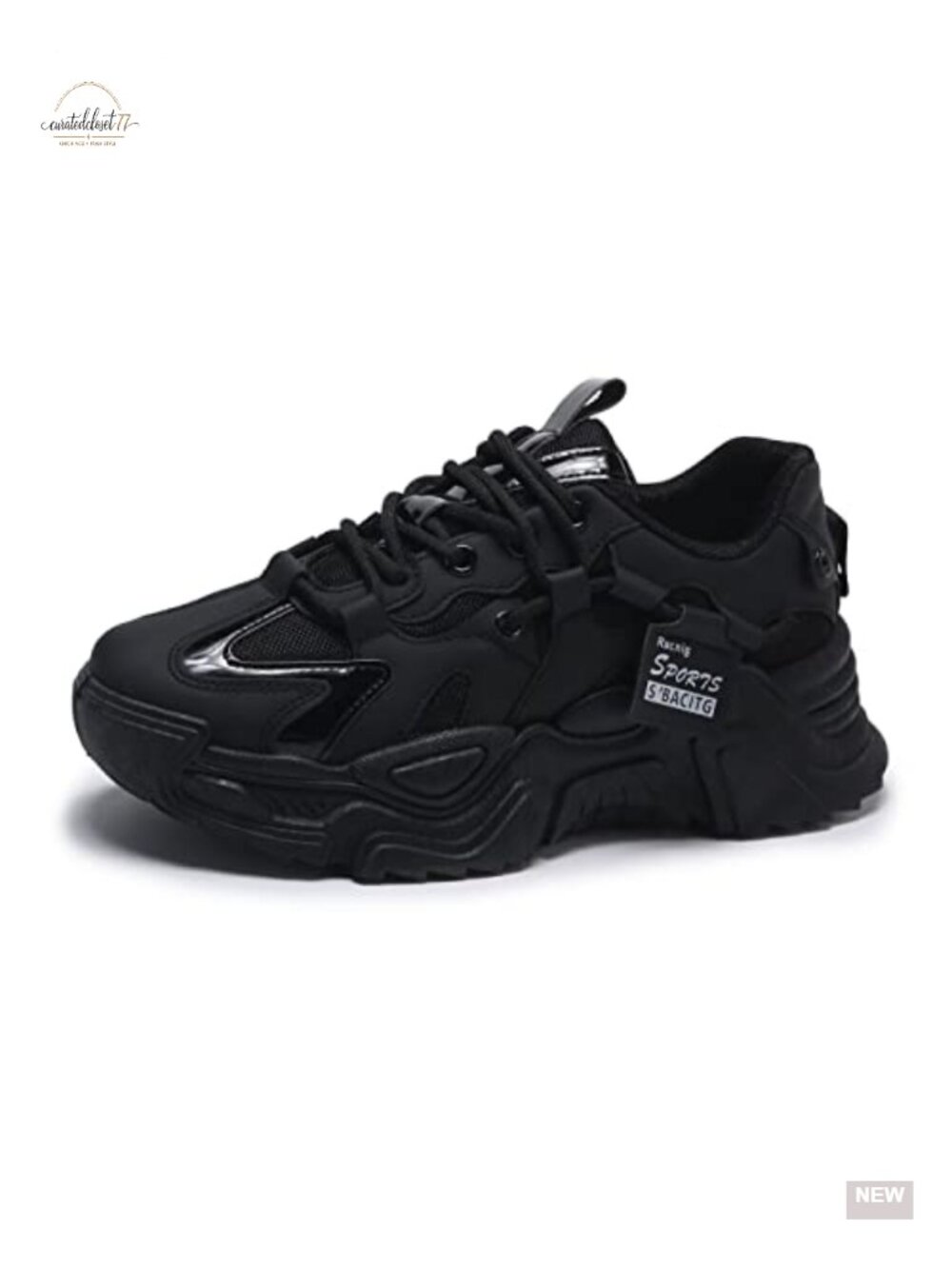 Women's Mesh Platform Sneakers Lace-Up Walking Shoes